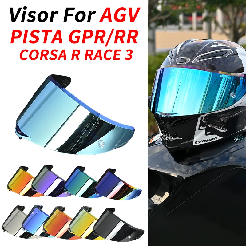 For AGV PISTA GP RR GP R AGV Corsa R Corsa RR RACE3 Motorcycle Helmet Visor Lens