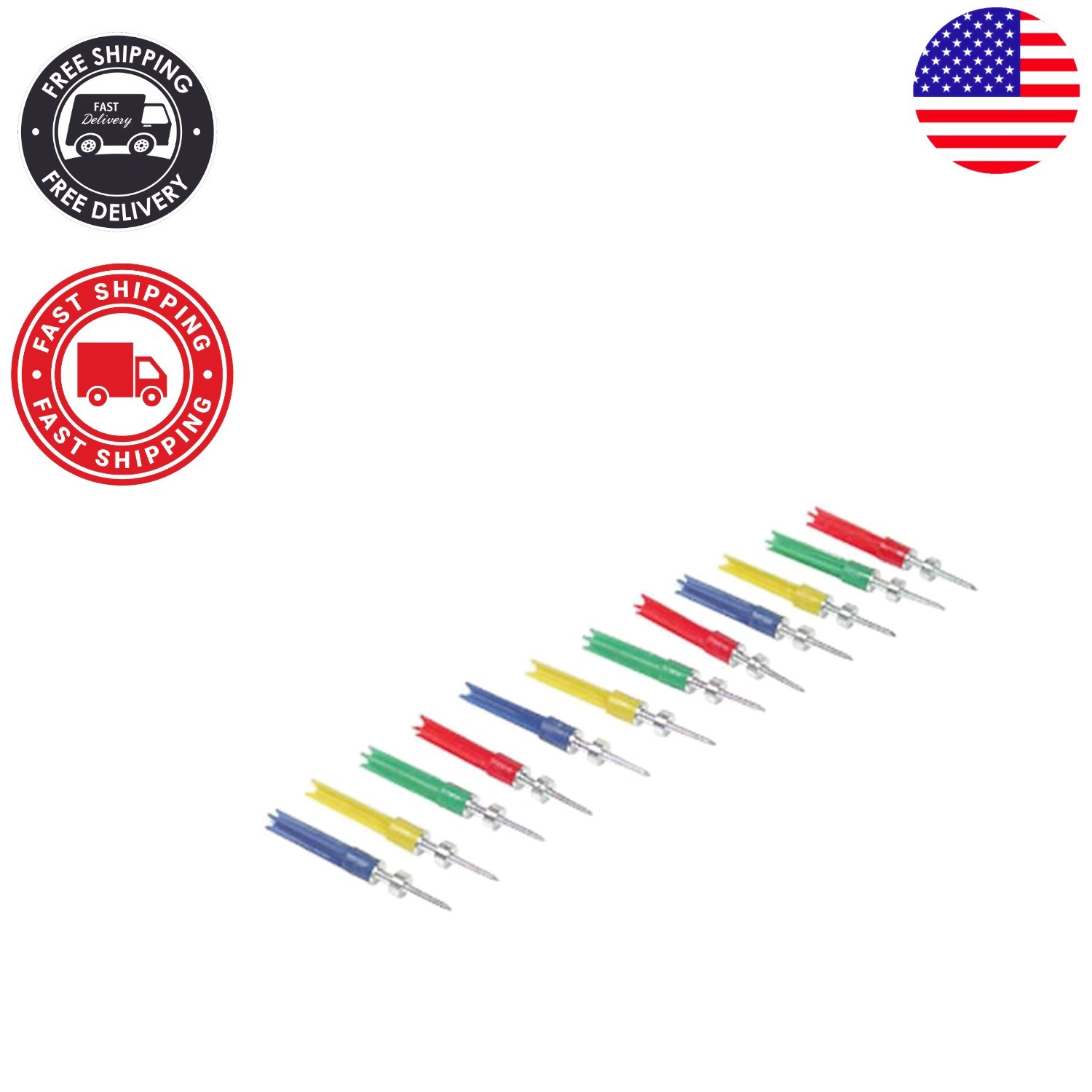 Lightweight .177 Caliber Airgun Darts - 12 Classic Bolts for Precision Shooting