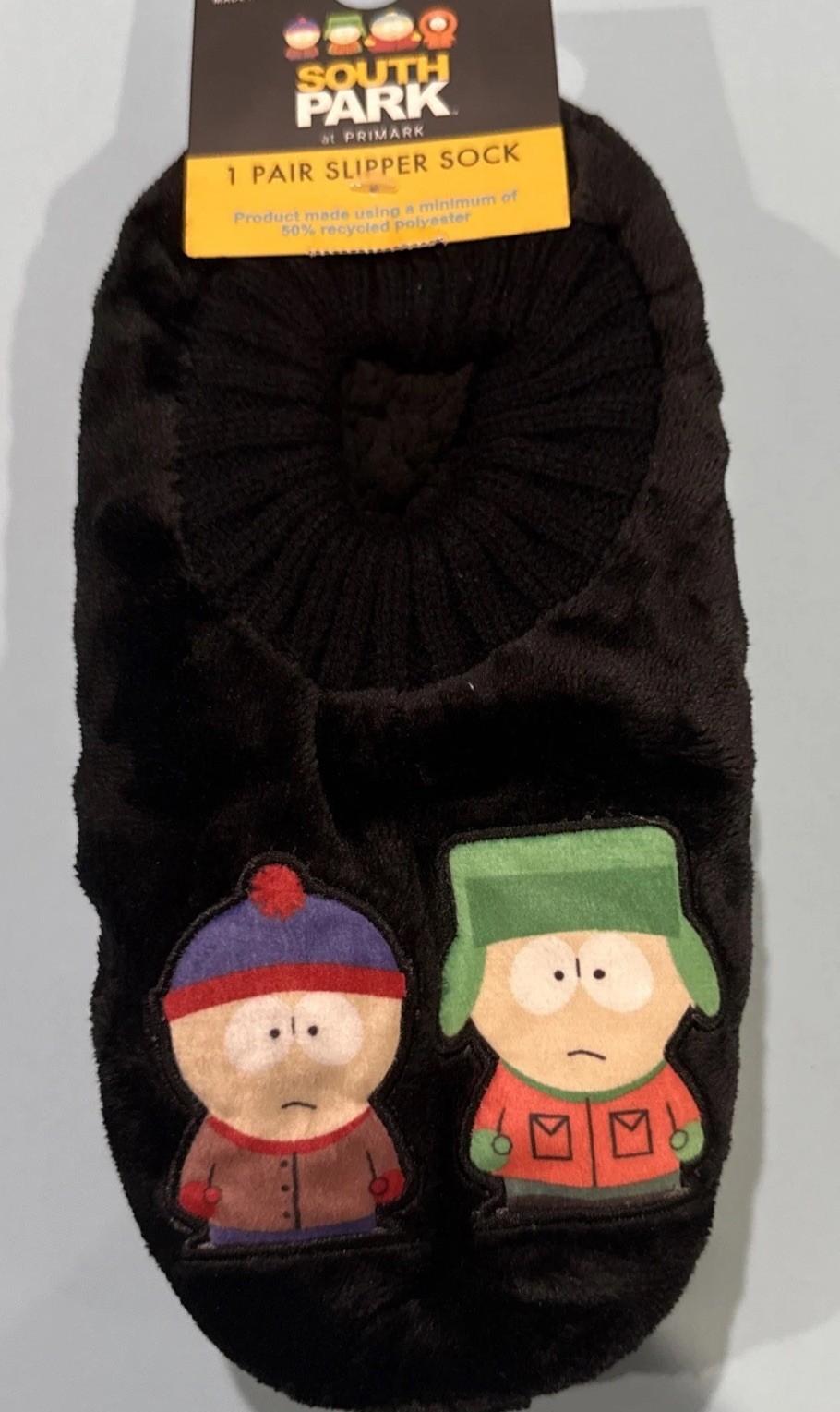 SOUTHPARK X Primark Slipper Sock Brand New. Adult Size 10-13