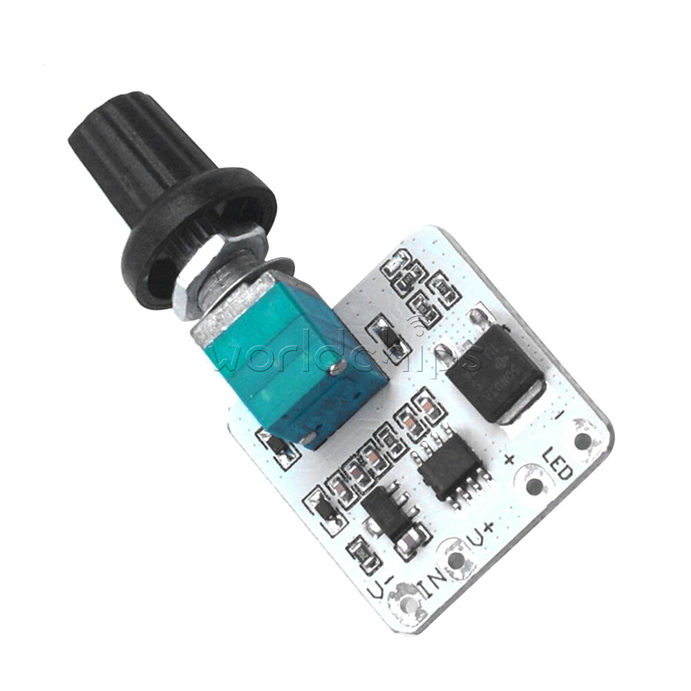 Constant Voltage Dimmer Module 100% stepless adjustment f LED Light Strip 6-24V