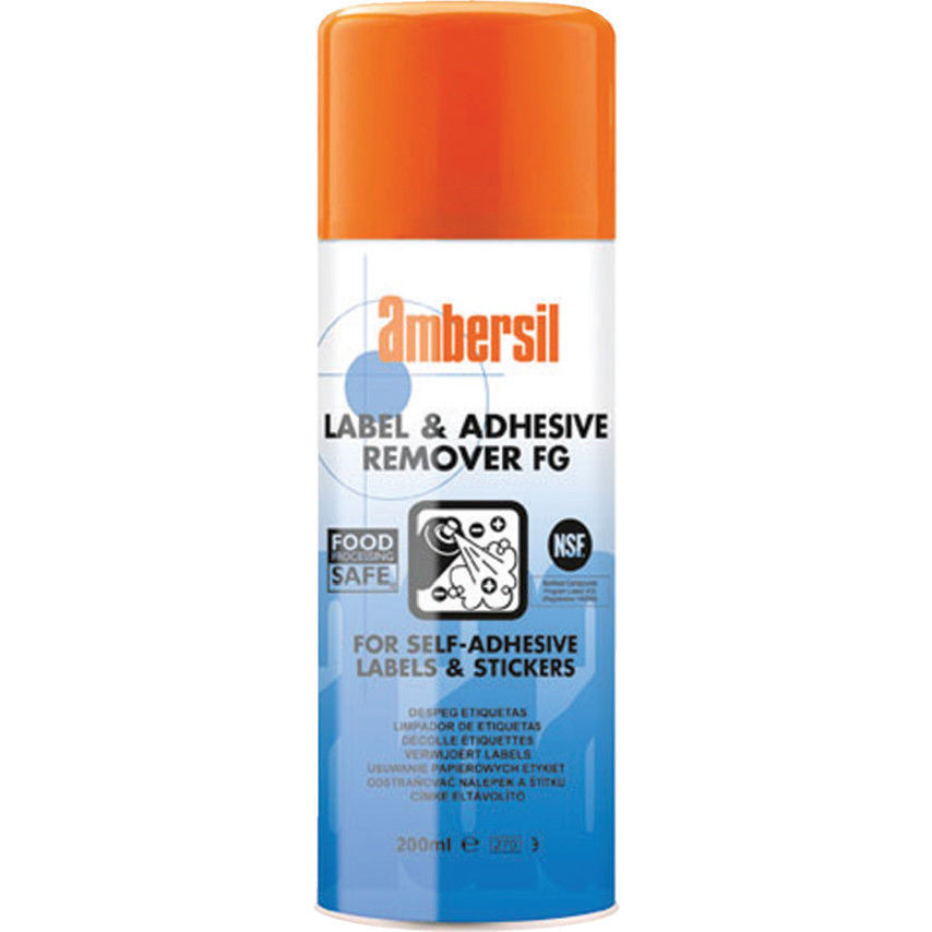 Ambersil Label Adhésif Extracteur Nourriture Grade 200ml