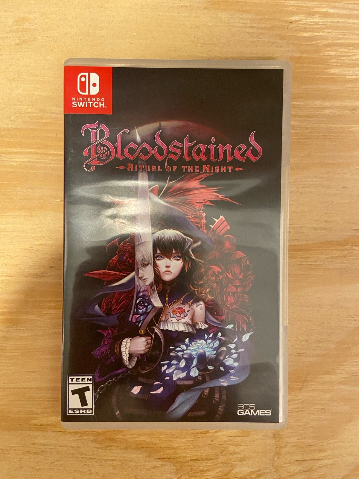 Bloodstained Ritual of the Night-Switch-Authentic Case & Art NO GAME