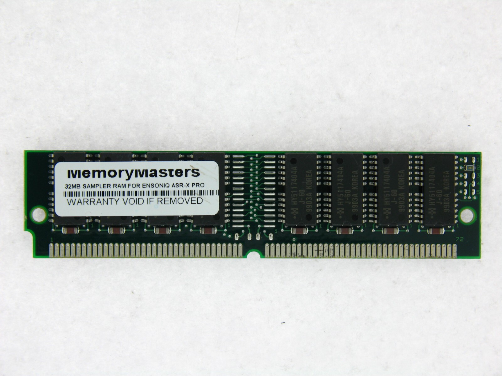 32MB 72 pin SIMM Sampler Memory Ensoniq ASR-X ASR-X PRO