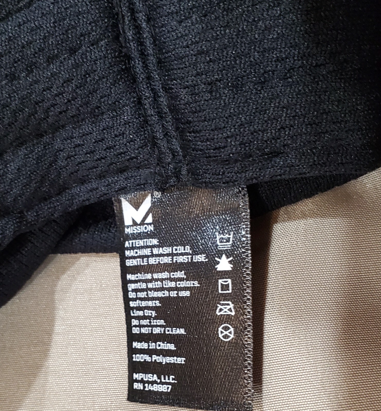 Mission Cooling Everywhere Polyester Hat-Khaki-2