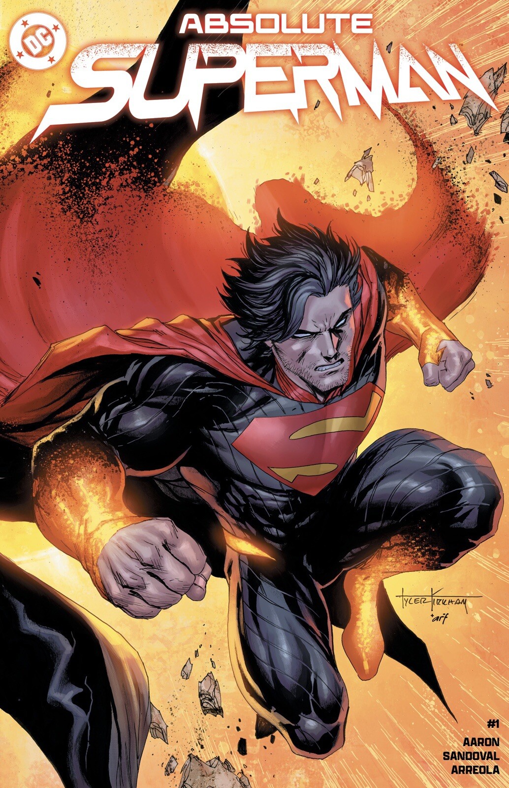 🔥 ABSOLUTE SUPERMAN 1 TYLER KIRKHAM 616 Comics Trade Dress Variant LTD 3000
