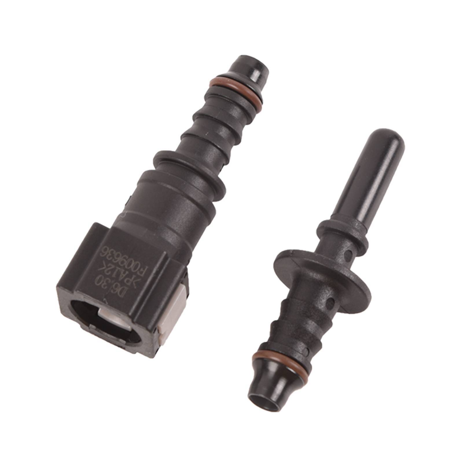 Nylon Fuel Line Quick Connect Release Hose Disconnect Hose 6.30mm SAE1/4"6mm