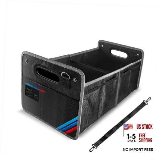 Car Trunk Organizer, Waterproof Collapsible Portable Medium Storage Box -50