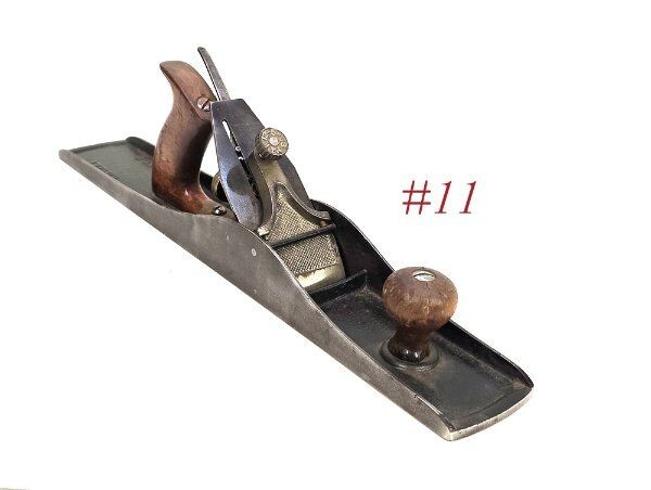 SIEGLEY NO 6 corrugated long woodworking plane restored shape