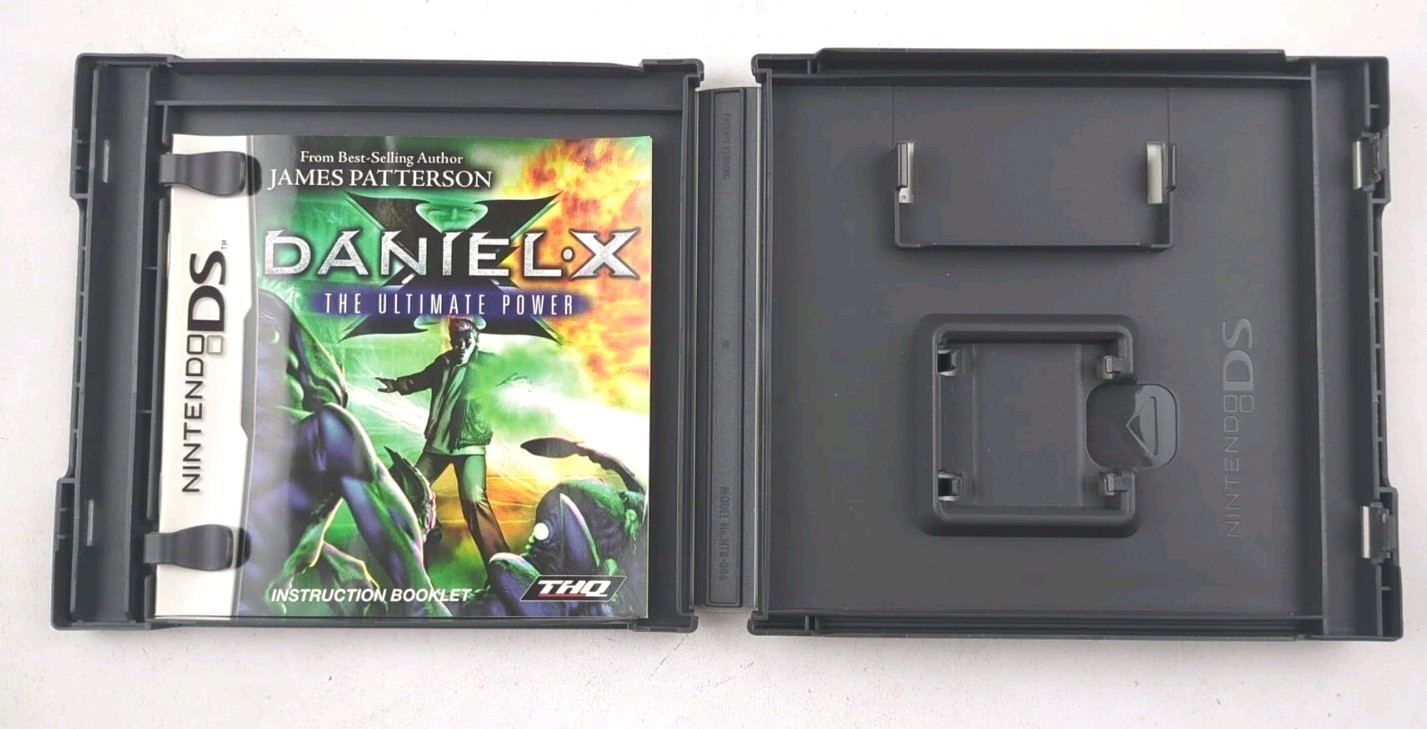 Daniel X: The Ultimate Power Nintendo DS Case & Manual Only NO GAME Authentic
