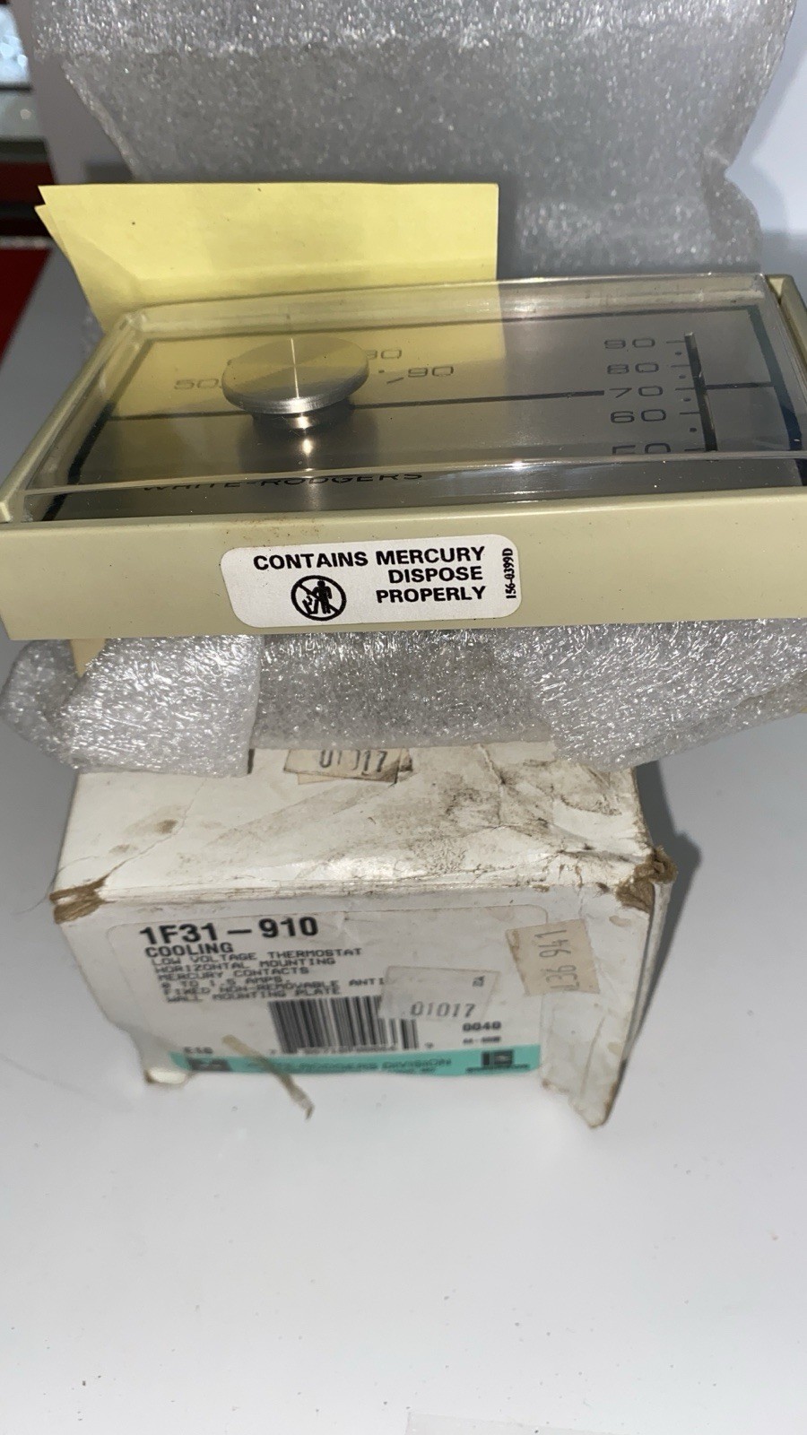 White Rogers 1f31-910 Low Voltage cooling Thermostat