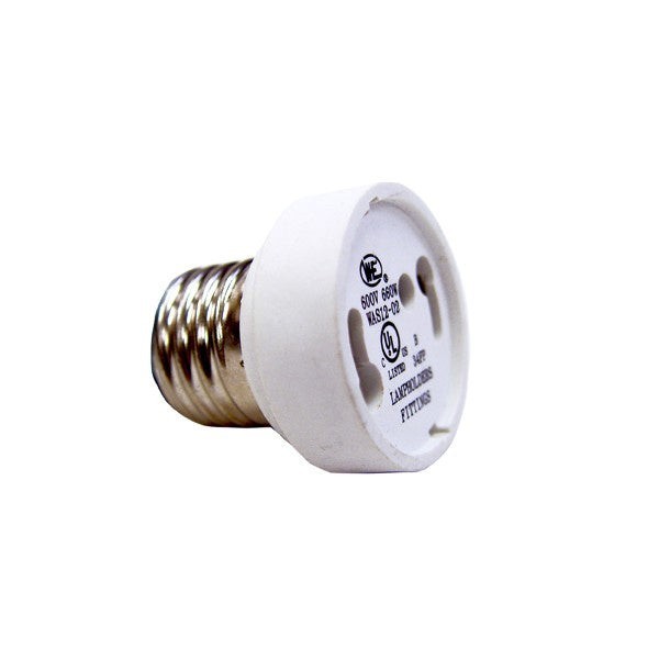 10 pack  Satco 80-1888 E26 to GU24 socket reducer with locking function