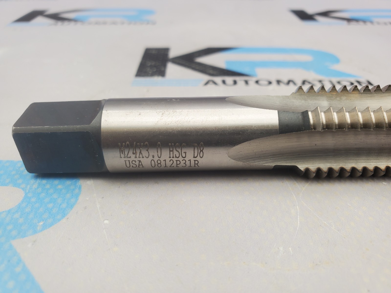 M24 X 3.0 HSG D8 Plug Tap 4 Straight Flute