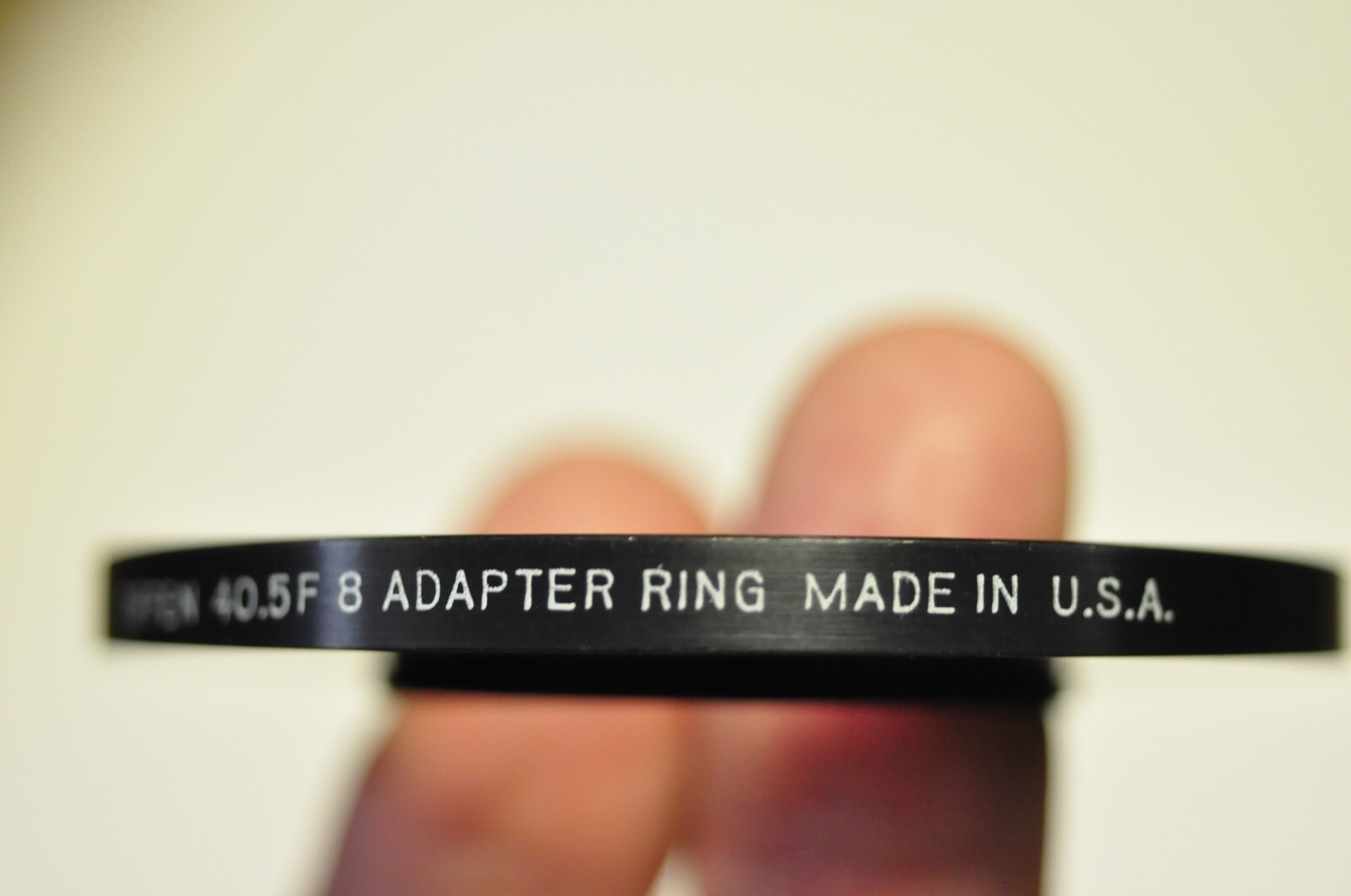 Tiffen 40.5 mm to Series 8 adapter ring.