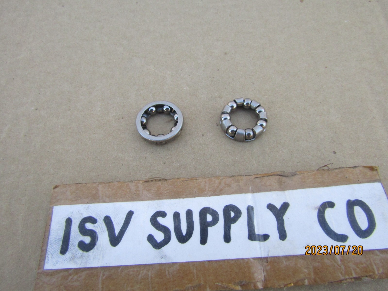 NEW BICYCLE  HUB BEARING SET 3/16'' x 7 BALLS FOR BIKES WITH 5/16''  AXLES. MTB,