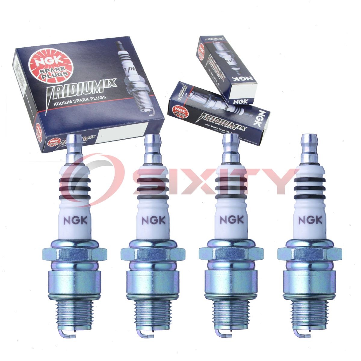 4 pc NGK 7067 BR7HIX Iridium IX Spark Plugs for XS4093DP XS4093 XS4092DP nv