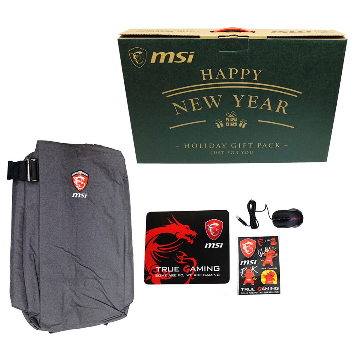 MSI Holiday Gaming Bundle for GE  GS Laptop Models - SKU#1338456