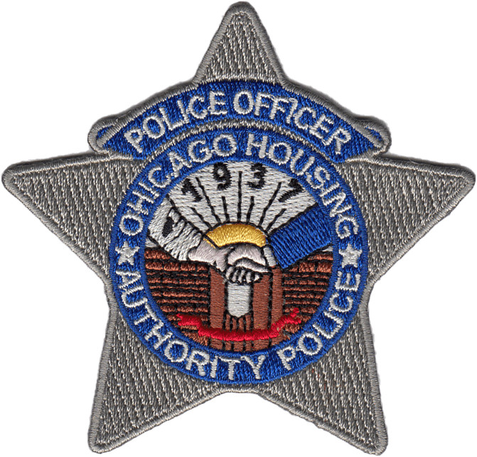 CHICAGO HOUSING AUTHORITY POLICE STAR PATCH: Police Officer