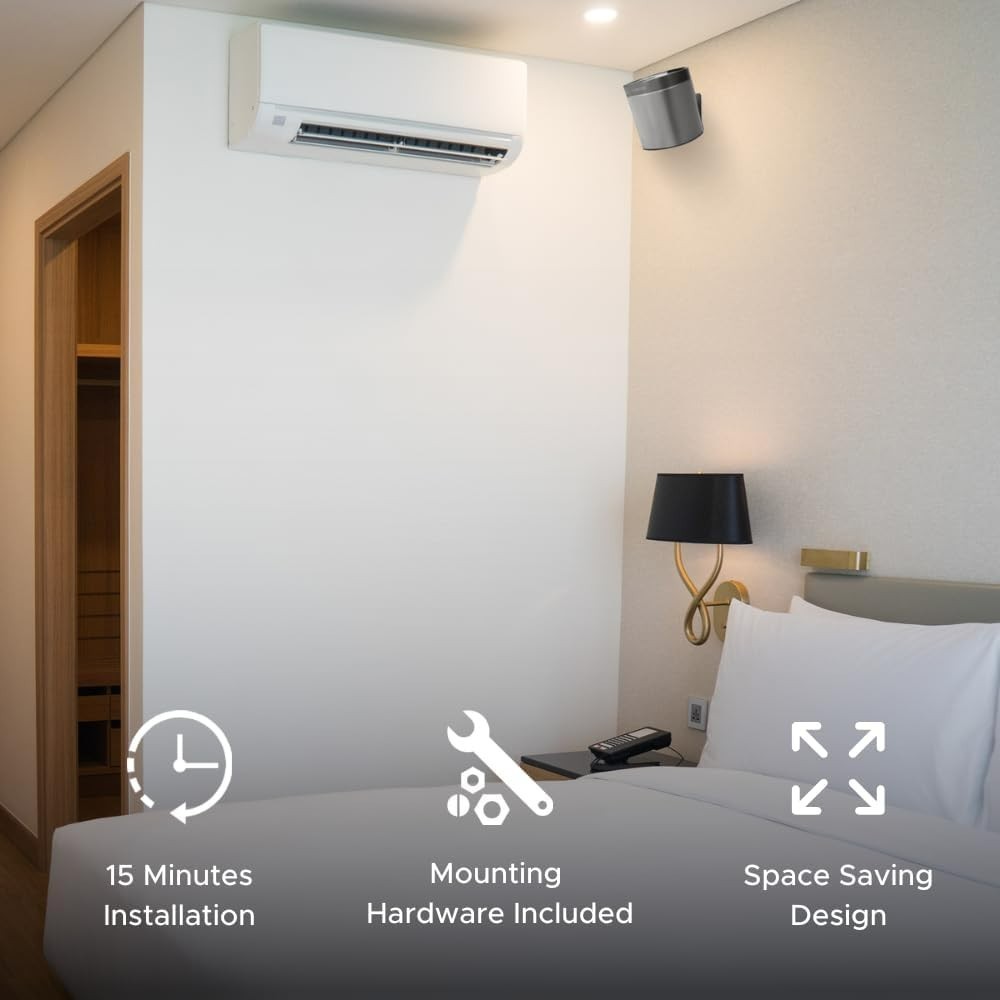 Play 1 Wall Mount Black, Compatible with Sonos Play:1 Only, Adjustable Swivel...