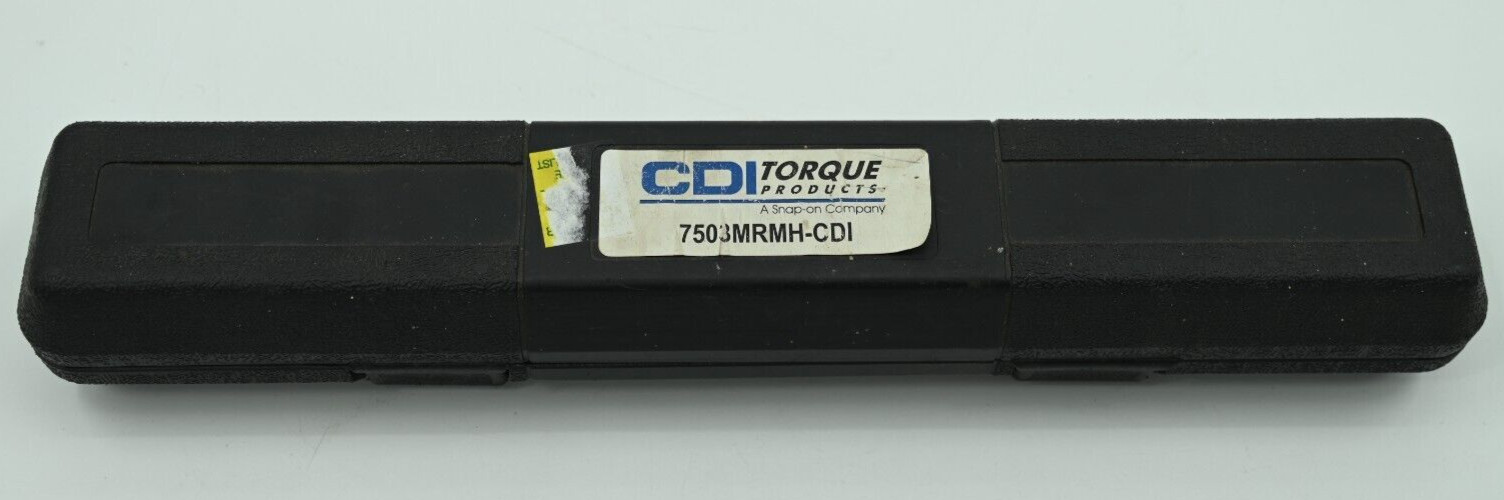 CDI Snapon 1/2-inch Drive Click Type Torque Wrench Model 7503MRMH