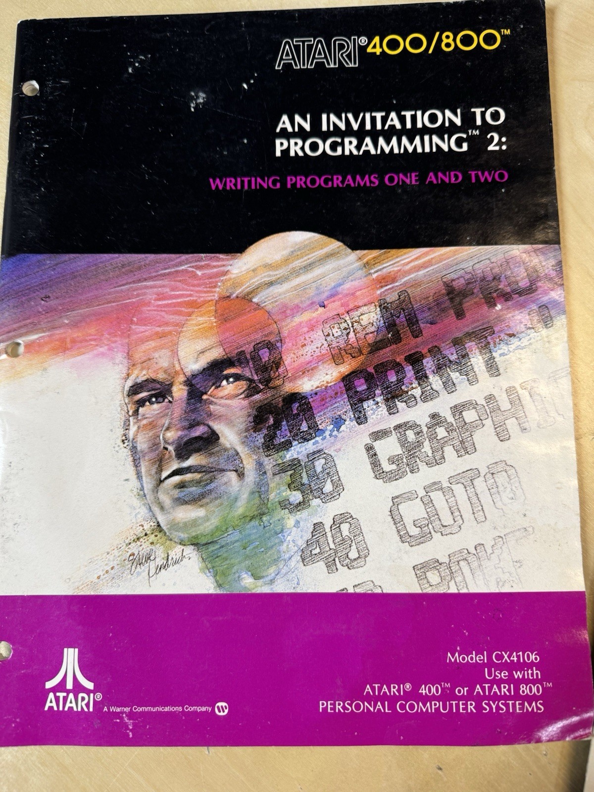 1981 Atari 400/800 An Invitation To Programming Manuals 2 & 3