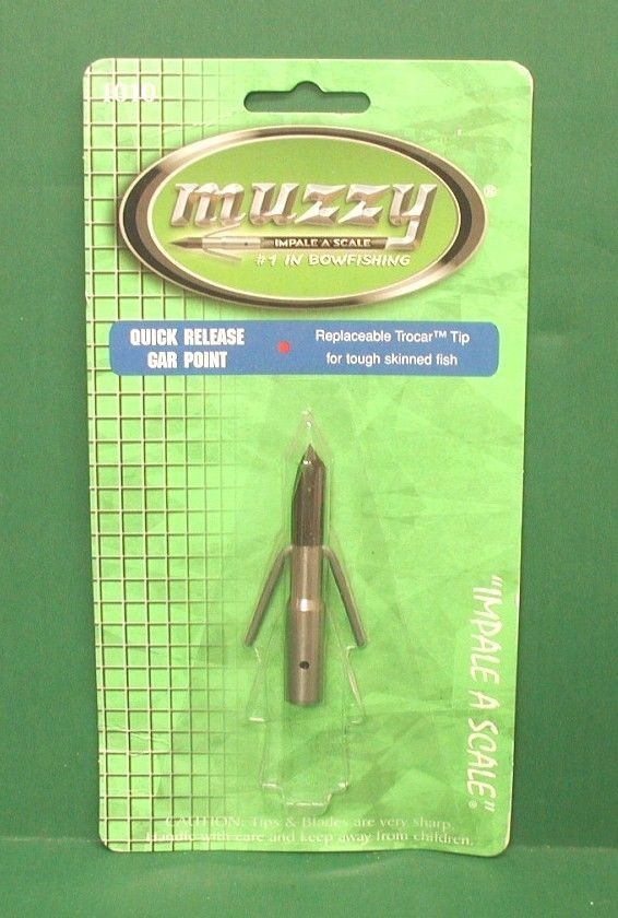 New Muzzy Quick Release Gar Point #1010 - Bowfishing