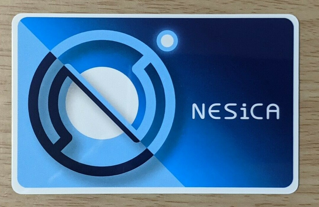 SHIPS FROM USA Unused Taito NESiCA Card IC Arcade Pass blue Groove Coaster