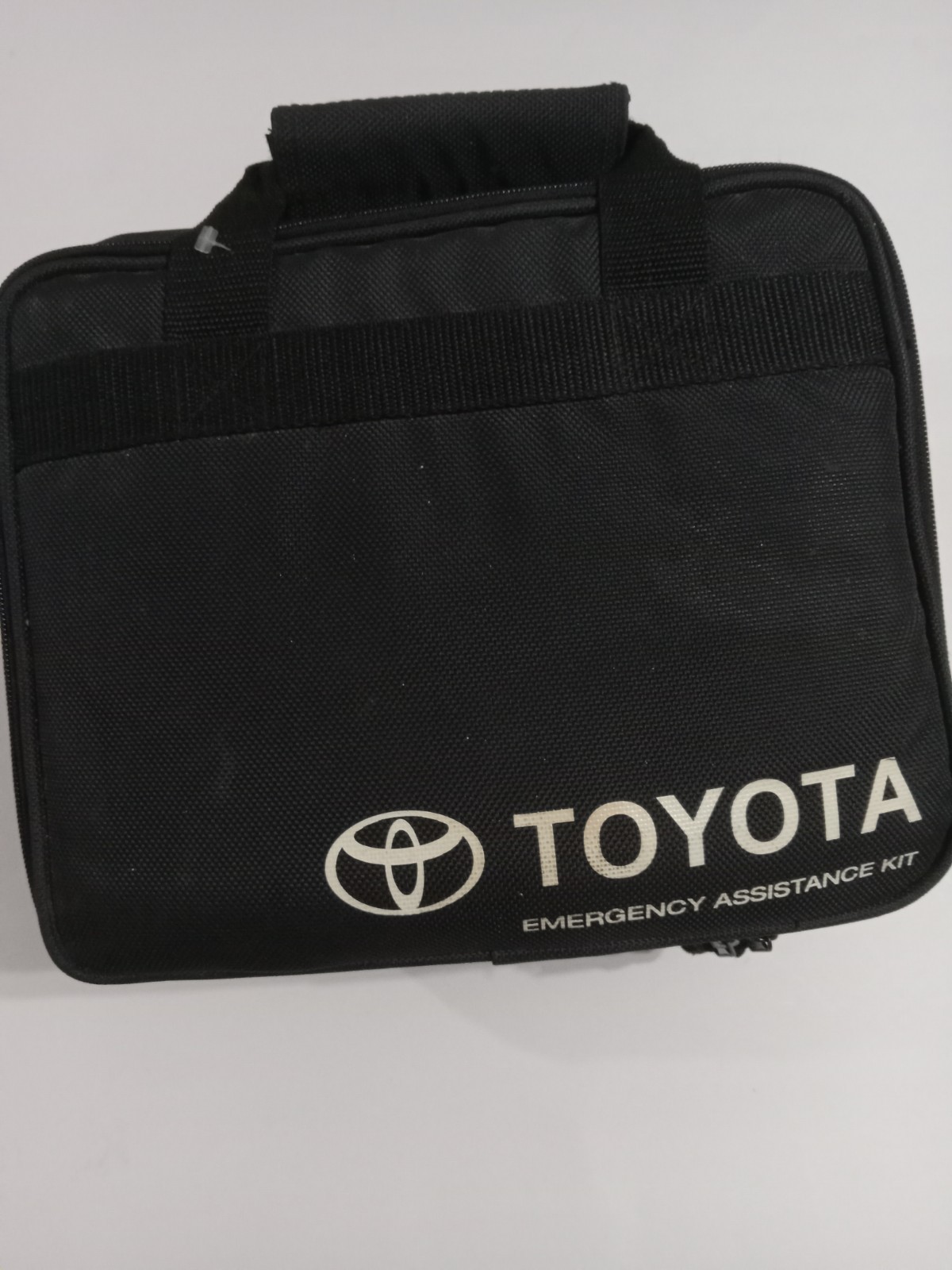 Toyota OEM Emergency Assistance Roadside Kit Jumper Cables Gloves Tools Bag