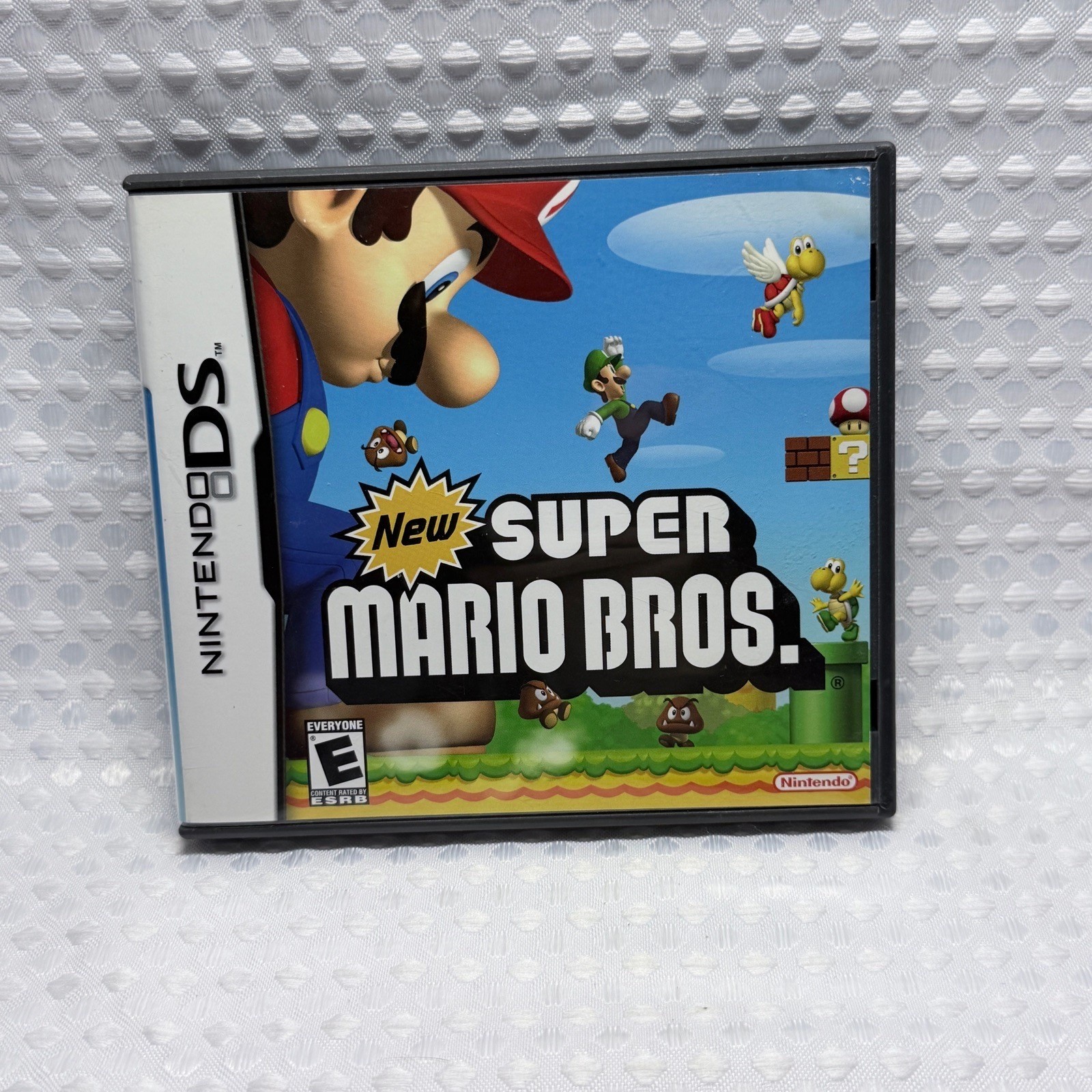 New Super Mario Bros Nintendo DS Case & Manual Only No Game Authentic