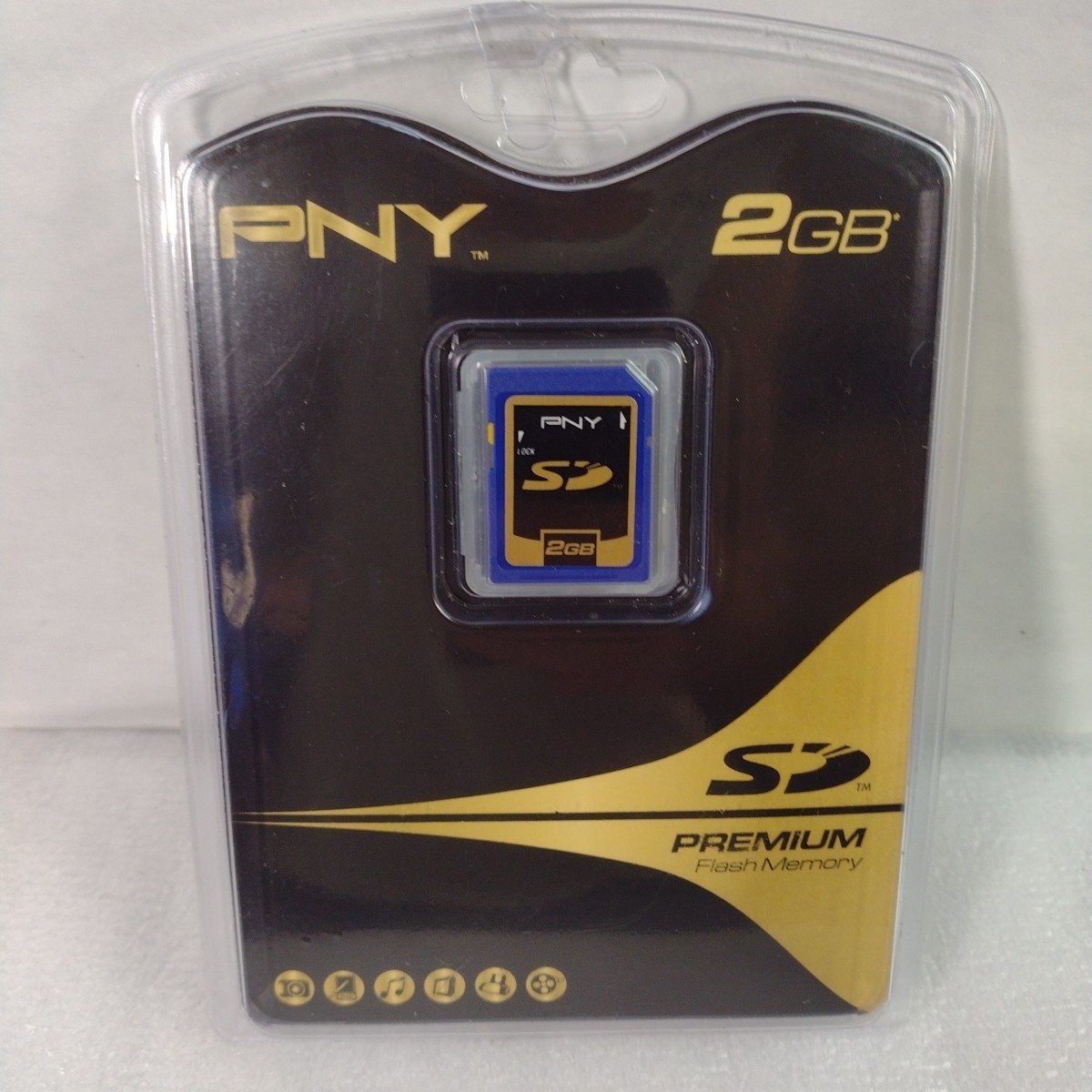 PNY Optima 2GB SD Camera Premium Flash Memory Card - New