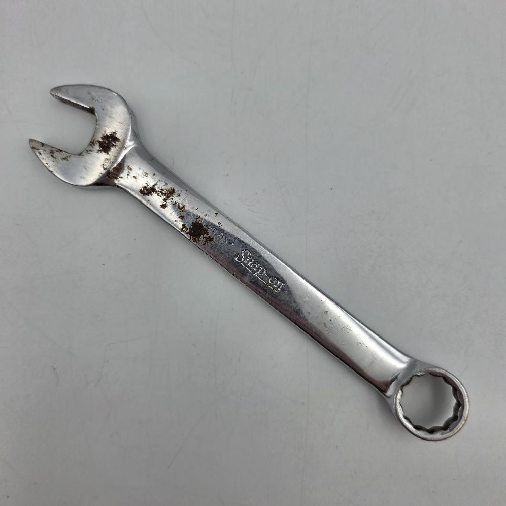 Vintage Snap-On USA OEXM14 14mm Metric 12pt Combination Open/Box End Wrench