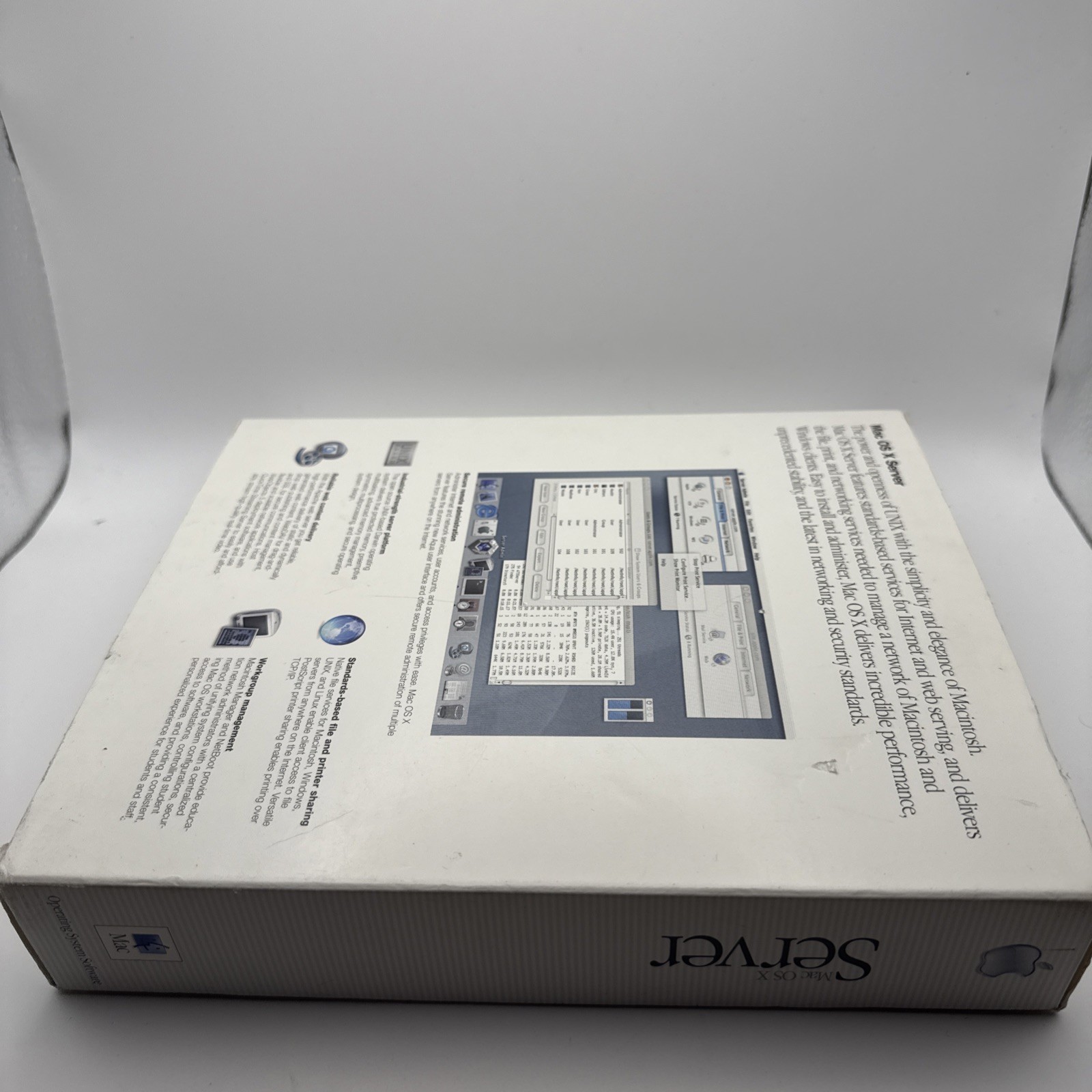 Apple Mac OS X Server 10.1. Unlimited new open box
