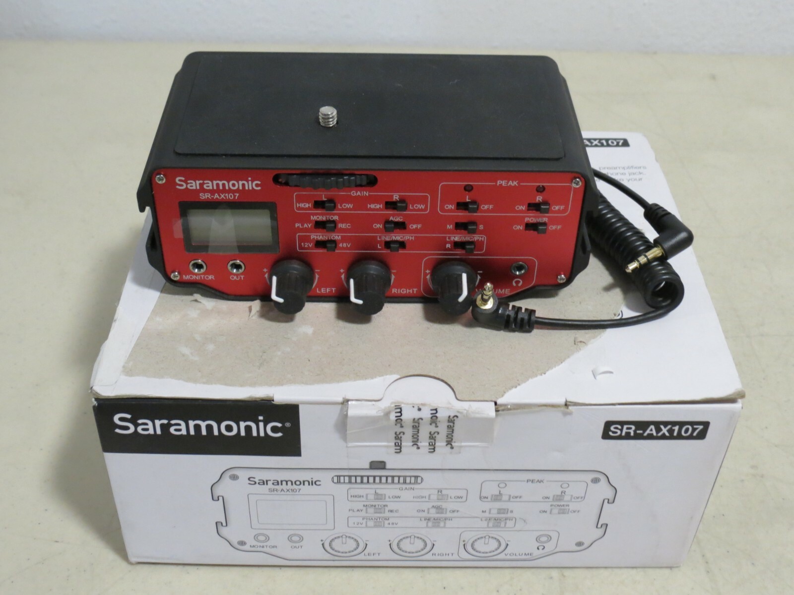 Saramonic SR-AX107 2 Channel Transformer XLR Audio Adapter