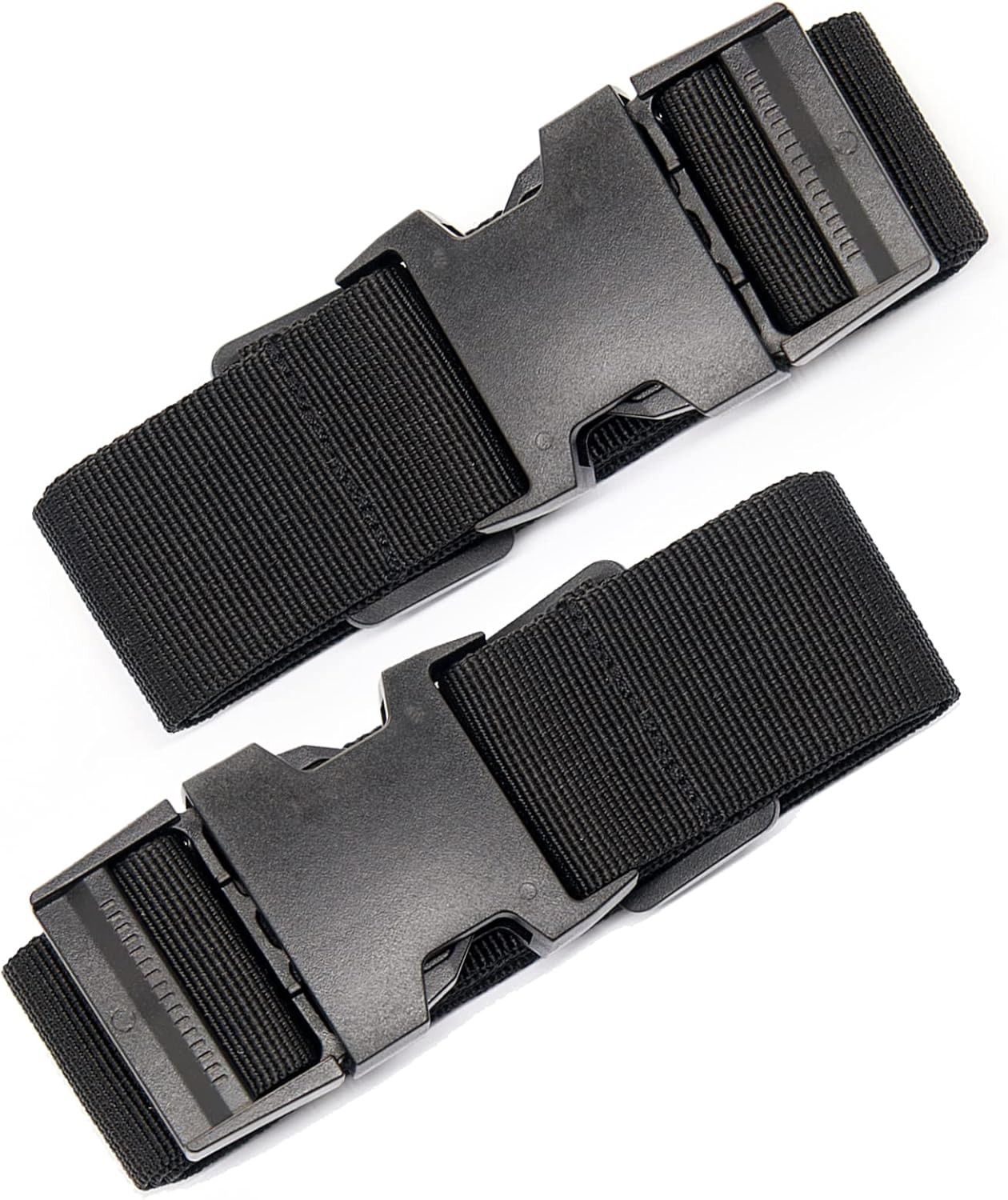 2 correas equipaje TSA 80in ajustables maleta negro cierre rapido viaje seguro