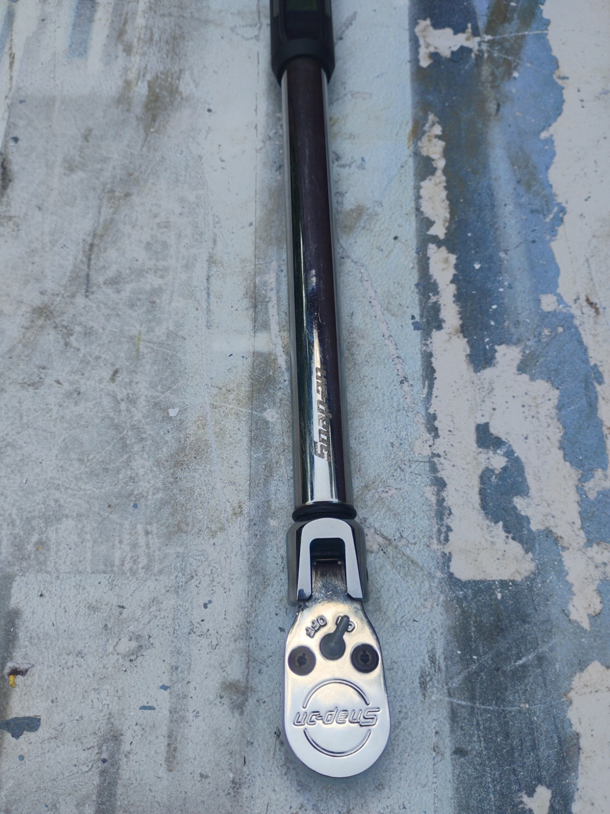 Snap-on ATECH3FR250B Electronic Ratcheting 1/2" Reversible Torque Wrench