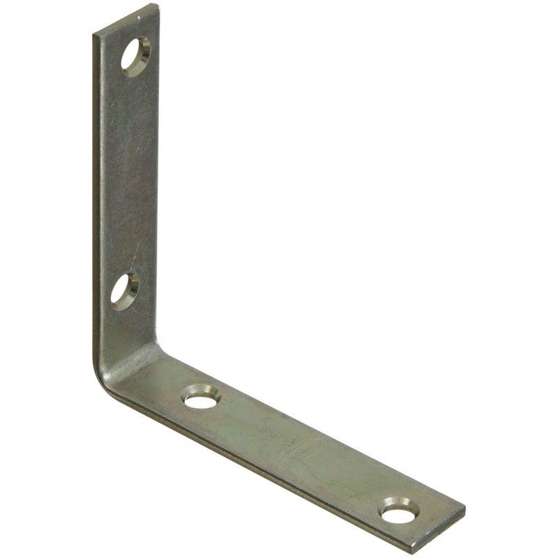 National Hardware N264-200 Steel Inside Corner Brace 0.75 Hx3.62 Wx0.12 D in.