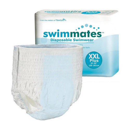 Unisex Adult Bowel Containment Swim Brief  Count of 12