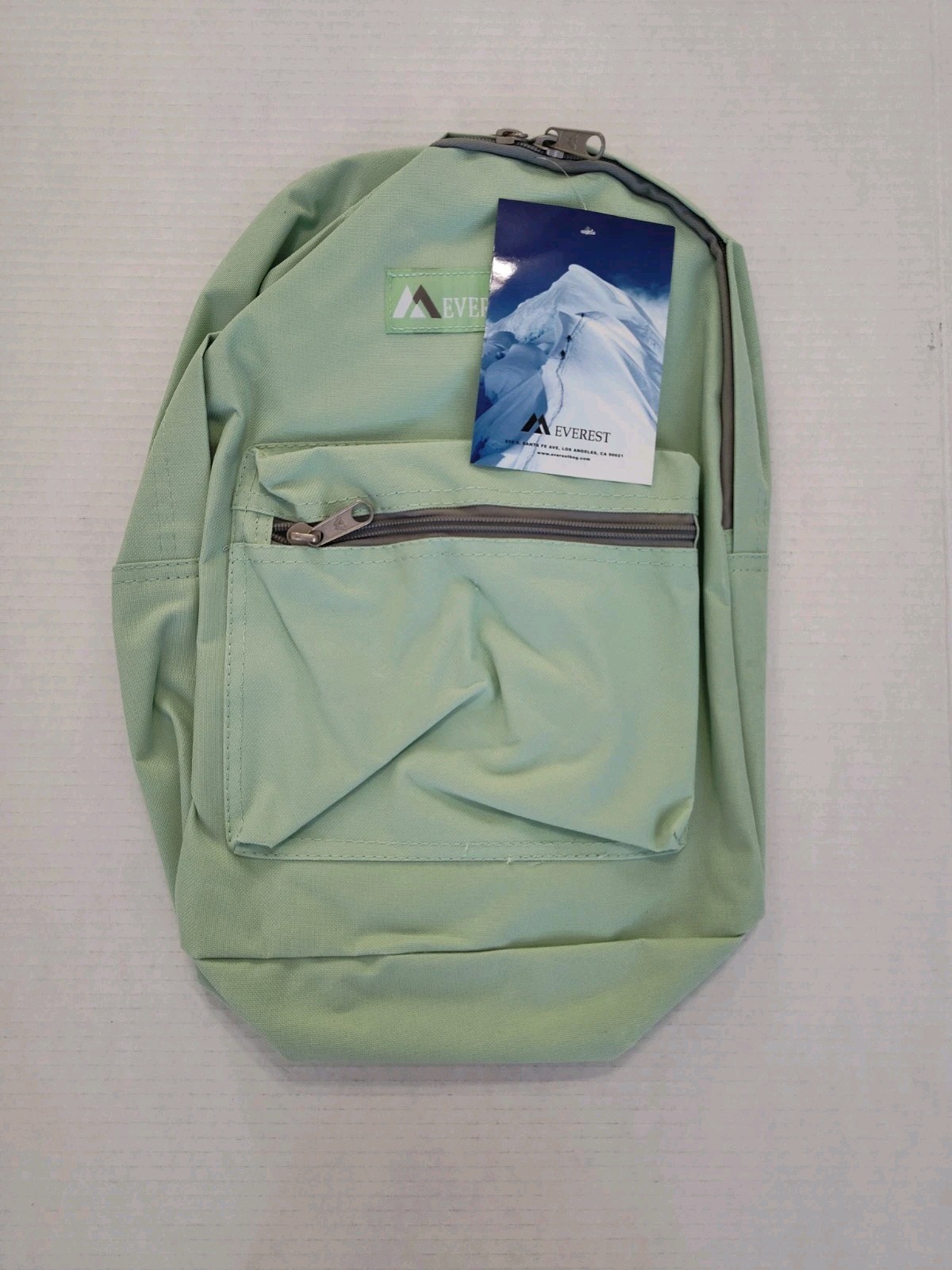 Everest Basic Backpack Jade Green Sports Travel School Work