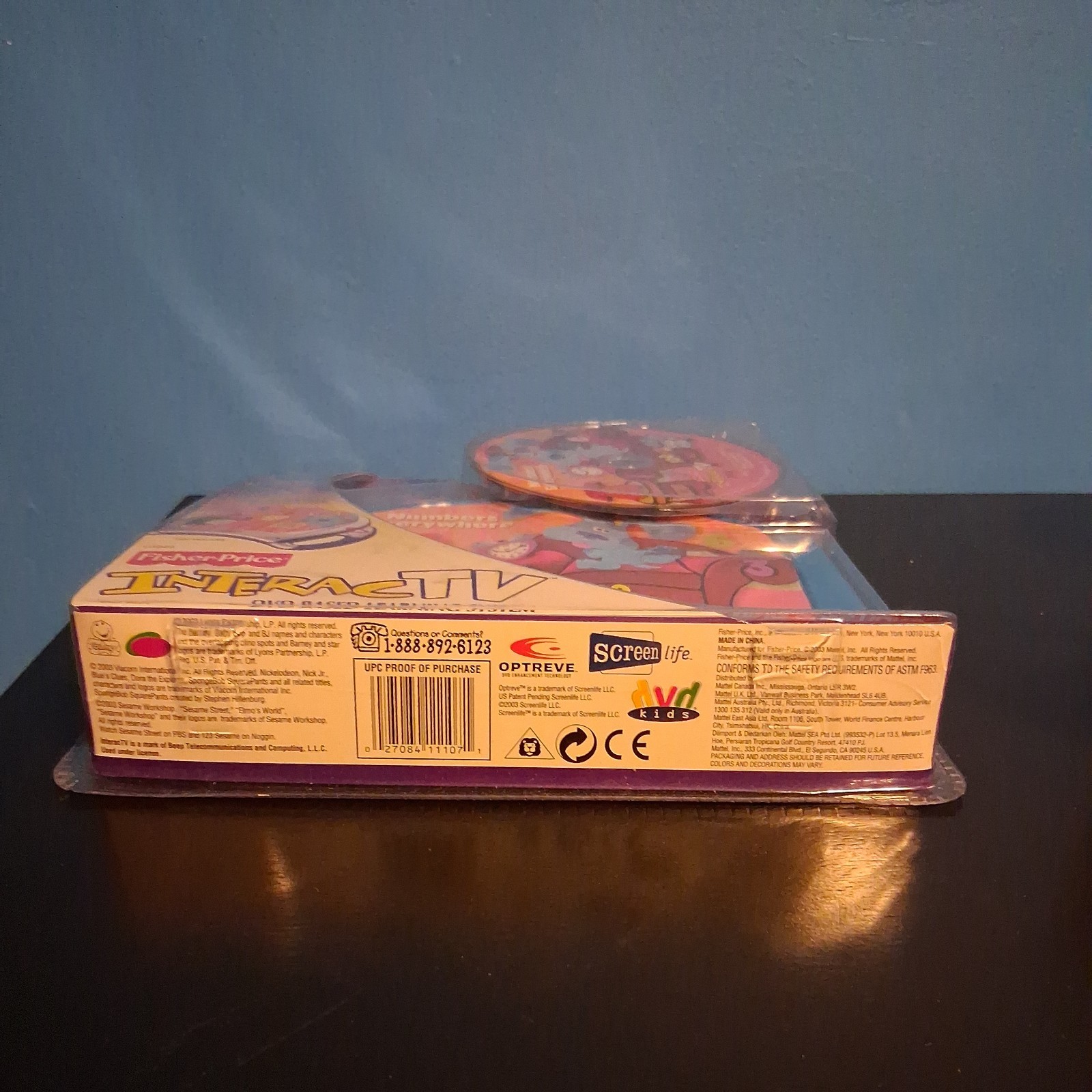 FIsher Price InteracTV DVD Learning Game Blues Clues Numbers Everywhere 2003 NEW