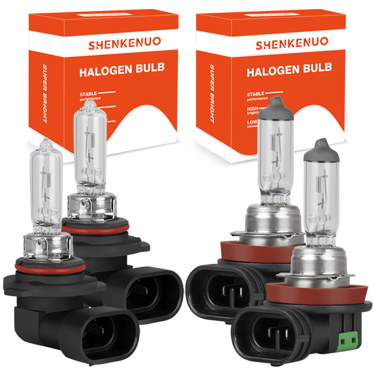 For Lexus ES300h RX400h RX450h 4X 3400K Halogen Headlight Bulb High Low Beam BP