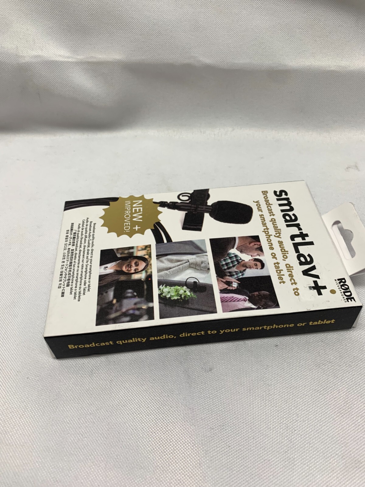 Rode Microphones SMARTLAV+ Professional Grade Lapel Microphone *New-Box Damage