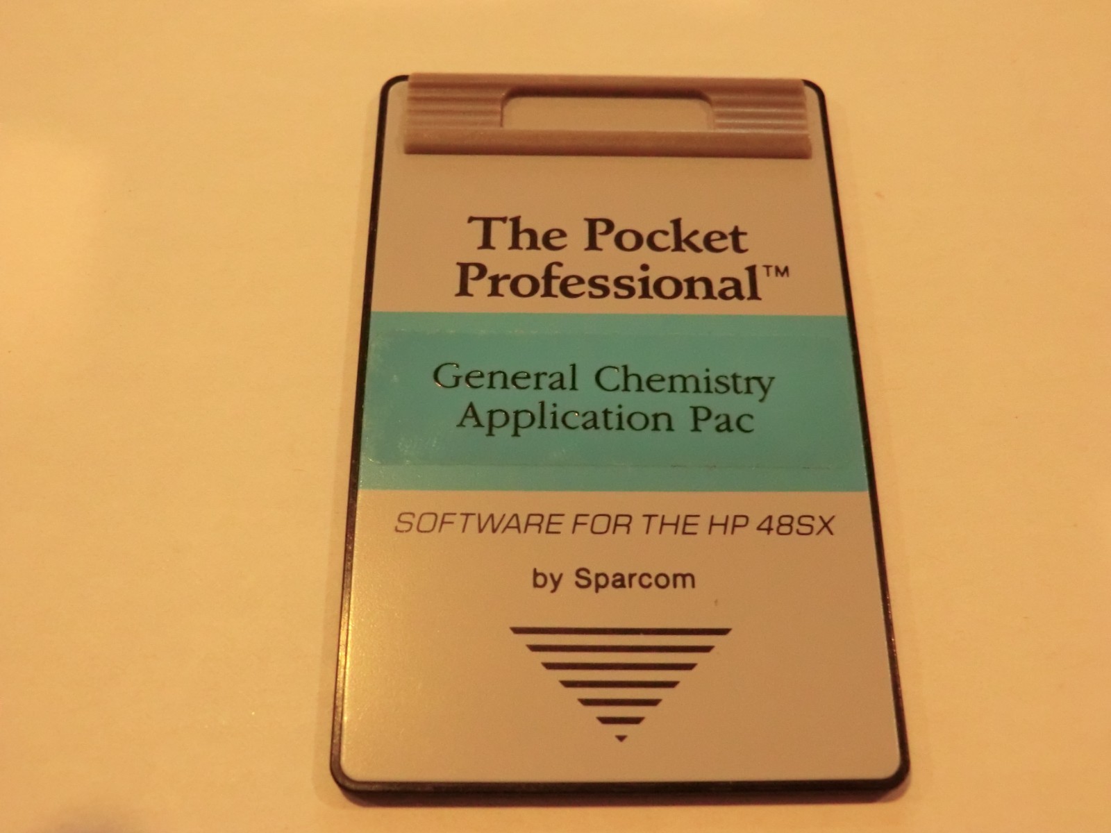 Vintage Sparcom  General Chemistry Application Pac for the HP-48GX