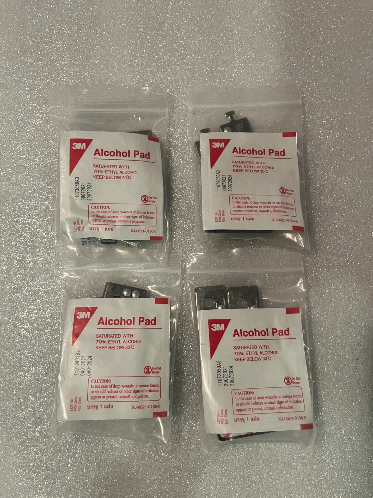 4-Pack Kensington Desktop & Peripherals Locking Kits 2.0