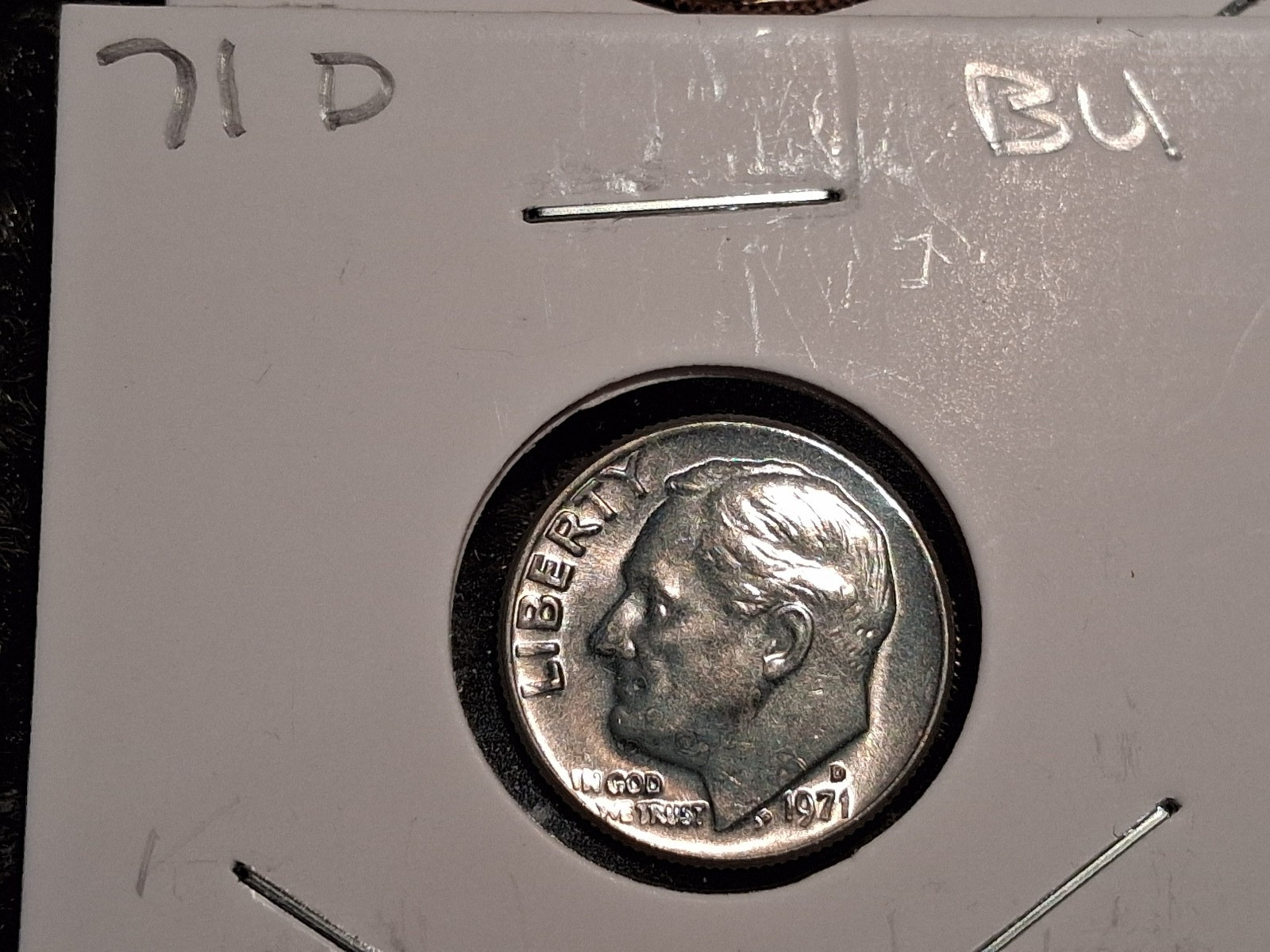 1971-D Roosevelt Dime BU