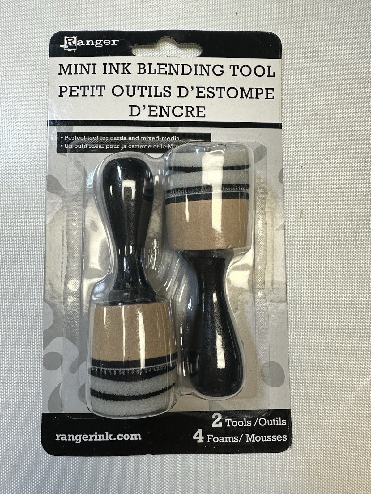 Ranger Mini Ink Blending Tool 2 Tools 4 Foams IBT40965