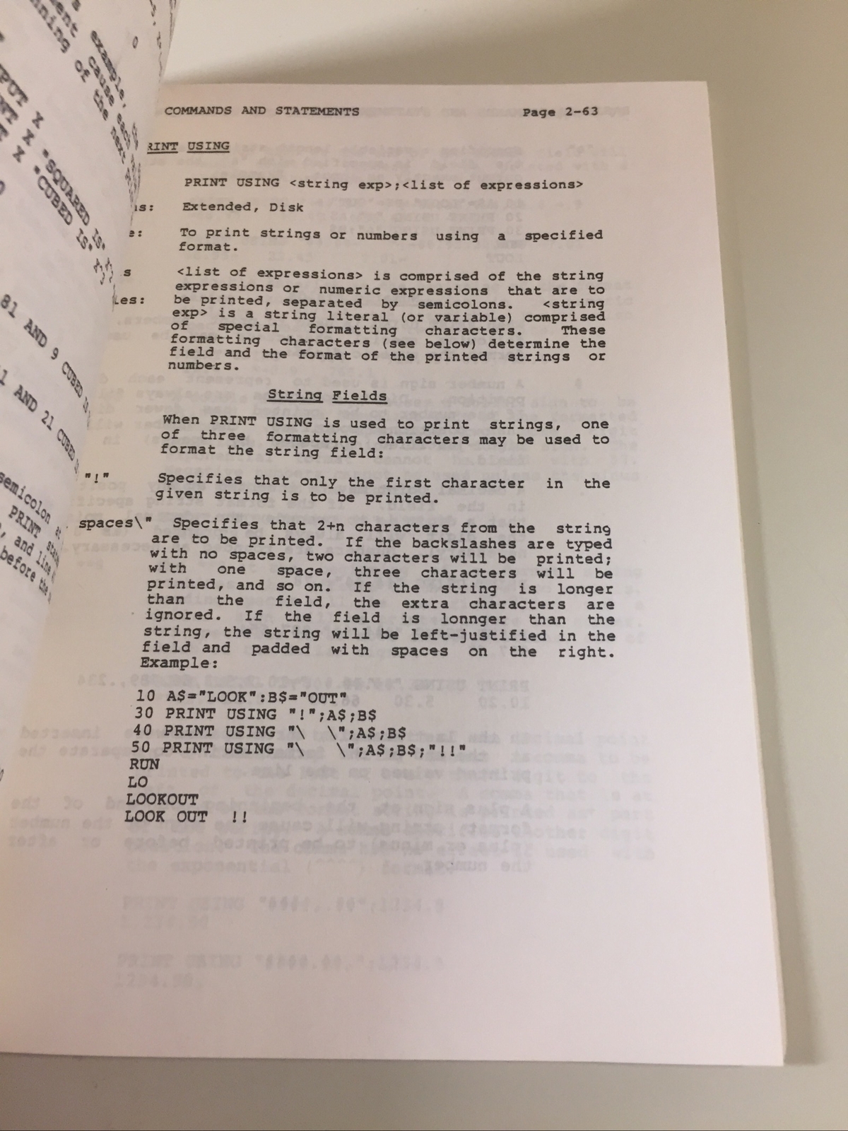 Vintage 1981 KAYPRO Microsoft BASIC Software Manual (NO DISK)