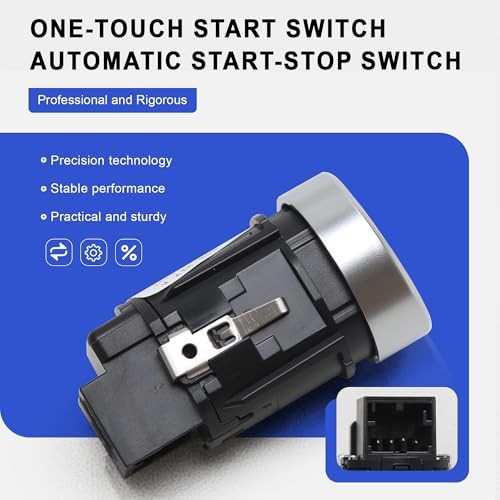 7P1905217B Start Stop Ignition Button Switch Compatible with VW Touareg 2015