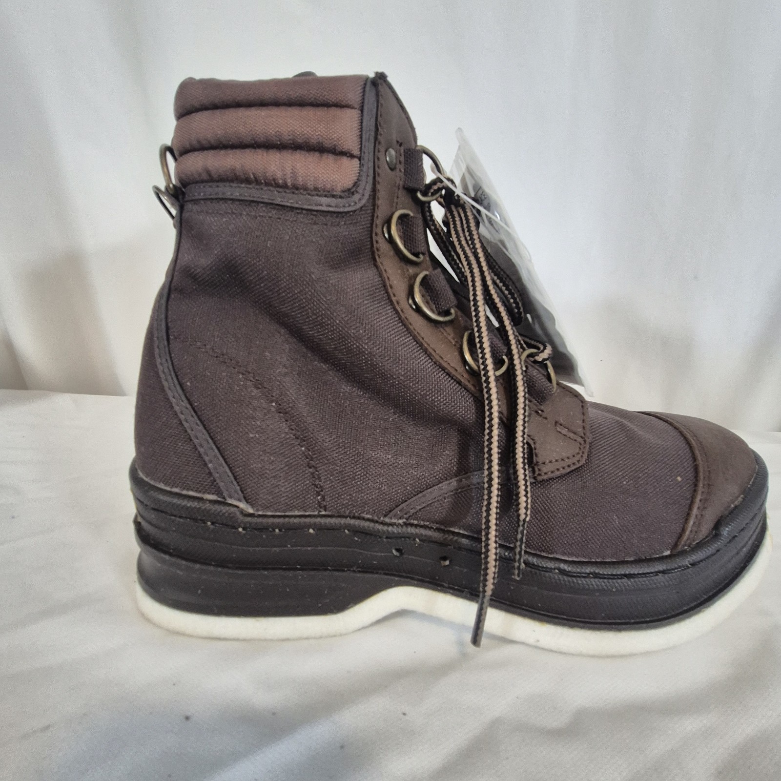 HODGEMAN WADELITE 8"FLY FISHING BOOTS FELT SOLE WADERS LACE UP MEN'S 9 NWT