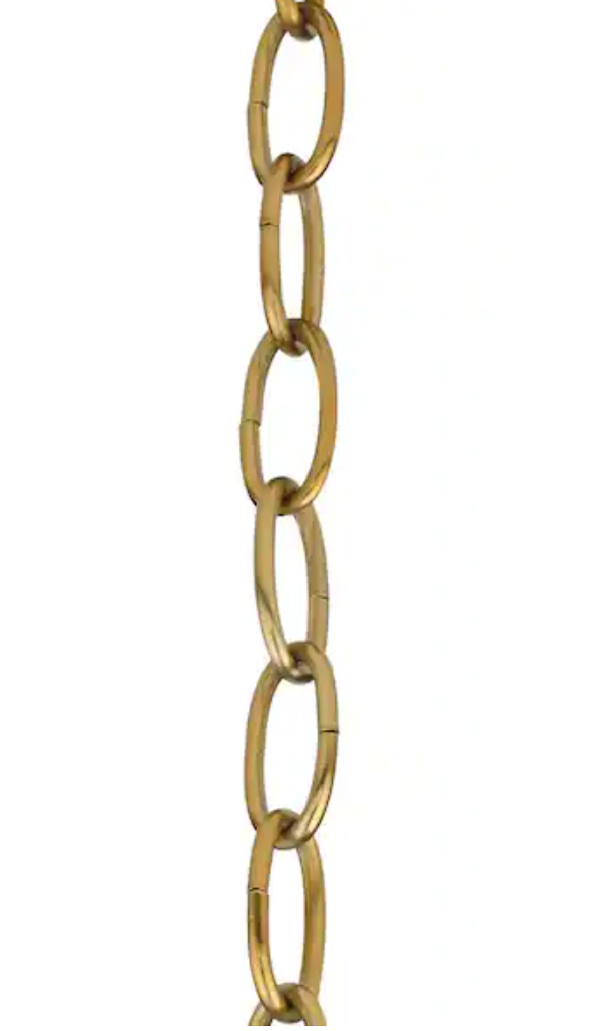 Progress Lighting Accessory Chain - 10' of 9 Gauge Chain