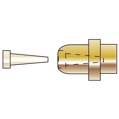Regulator Inlet Nipple Filters, Filter, Bronze Western Enterprises S3