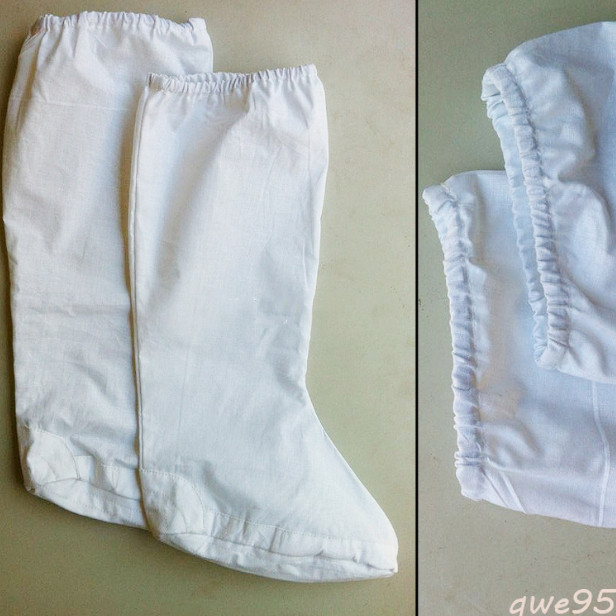 Taoist Kung Fu Elastic Stockings with Tai Chi Clothes and Martial Arts Shoes